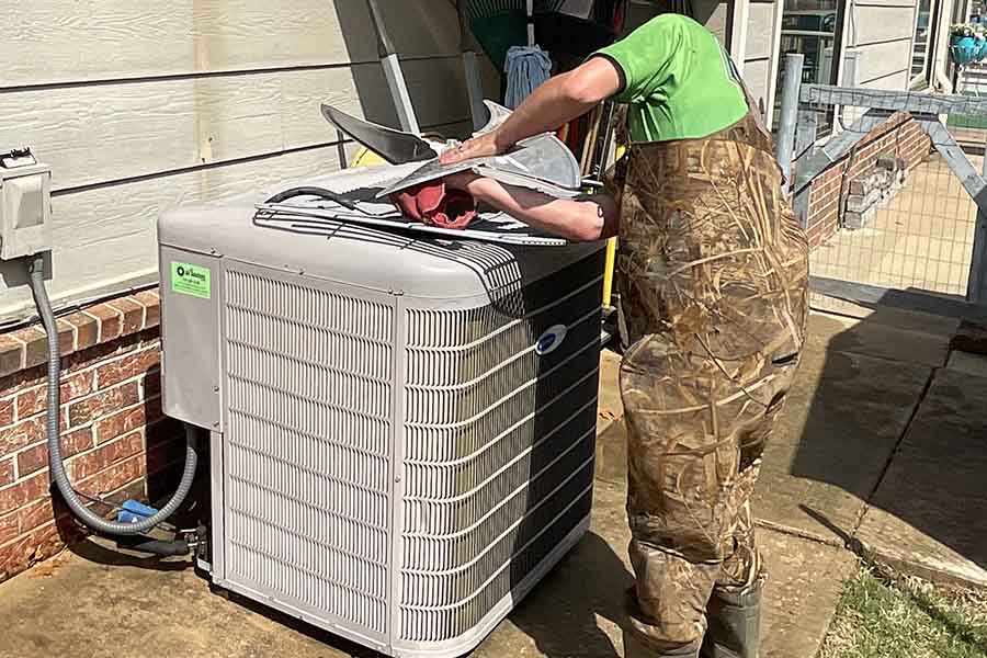 AC Installation & Replacement in Progress